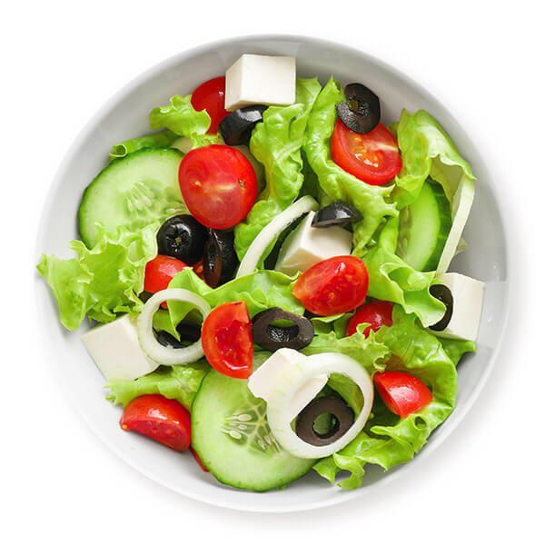 Traditional Greek salad